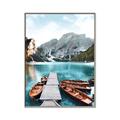 Picture of Waiting boats _GroupedProduct_Rectangle_Portrait_Photography _GroupedProduct_Rectangle_Portrait_Canvas_Framed_