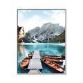 Picture of Waiting boats _GroupedProduct_Rectangle_Portrait_Photography _GroupedProduct_Rectangle_Portrait_Canvas_Framed_