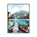 Picture of Waiting boats _GroupedProduct_Rectangle_Portrait_Photography _GroupedProduct_Rectangle_Portrait_Canvas_Framed_