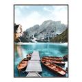 Picture of Waiting boats _GroupedProduct_Rectangle_Portrait_Photography _GroupedProduct_Rectangle_Portrait_Canvas_Framed_