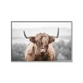 Picture of Hairy Brown _GroupedProduct_Rectangle_Landscape_Photography _GroupedProduct_Rectangle_Landscape_Canvas_Framed_