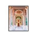 Picture of Multicoloured Hallway _GroupedProduct_Rectangle_Portrait_Photography _GroupedProduct_Rectangle_Portrait_Canvas_Framed_