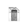 Picture of Roman Door I  _GroupedProduct_Rectangle_Portrait_Photography _GroupedProduct_Rectangle_Portrait_Unframed_Print_Only_