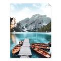 Picture of Waiting boats _GroupedProduct_Rectangle_Portrait_Photography _GroupedProduct_Rectangle_Portrait_Unframed_Print_Only_