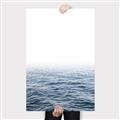 Picture of Fog sea background _GroupedProduct_Rectangle_Portrait_Photography _GroupedProduct_Rectangle_Portrait_Canvas_