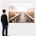 Picture of A Wooden Bridge _GroupedProduct_Rectangle_Landscape_Photography _GroupedProduct_Rectangle_Landscape_Canvas_