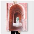 Picture of Pink Architecture _GroupedProduct_Rectangle_Portrait_Photography _GroupedProduct_Rectangle_Portrait_Canvas_
