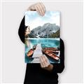 Picture of Waiting boats _GroupedProduct_Rectangle_Portrait_Photography _GroupedProduct_Rectangle_Portrait_Canvas_