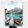 Picture of Waiting boats _GroupedProduct_Rectangle_Portrait_Photography _GroupedProduct_Rectangle_Portrait_Canvas_