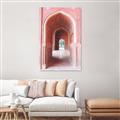 Picture of Pink Architecture _GroupedProduct_Rectangle_Portrait_Photography _GroupedProduct_Rectangle_Portrait_Canvas_