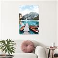 Picture of Waiting boats _GroupedProduct_Rectangle_Portrait_Photography _GroupedProduct_Rectangle_Portrait_Canvas_