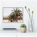 Picture of Wall with Palm Tree _GroupedProduct_Rectangle_Landscape_Photography _GroupedProduct_Rectangle_Landscape_Canvas_Framed_