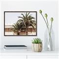 Picture of Wall with Palm Tree _GroupedProduct_Rectangle_Landscape_Photography _GroupedProduct_Rectangle_Landscape_Canvas_Framed_