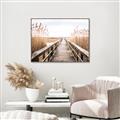 Picture of A Wooden Bridge _GroupedProduct_Rectangle_Landscape_Photography _GroupedProduct_Rectangle_Landscape_Canvas_Framed_