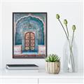 Picture of Jaipur Door _GroupedProduct_Rectangle_Portrait_Photography _GroupedProduct_Rectangle_Portrait_Canvas_Framed_