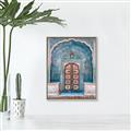 Picture of Jaipur Door _GroupedProduct_Rectangle_Portrait_Photography _GroupedProduct_Rectangle_Portrait_Canvas_Framed_