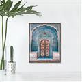 Picture of Jaipur Door _GroupedProduct_Rectangle_Portrait_Photography _GroupedProduct_Rectangle_Portrait_Canvas_Framed_