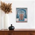 Picture of Jaipur Door _GroupedProduct_Rectangle_Portrait_Photography _GroupedProduct_Rectangle_Portrait_Canvas_Framed_