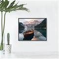 Picture of Boat 17 _GroupedProduct_Rectangle_Landscape_Photography _GroupedProduct_Rectangle_Landscape_Canvas_Framed_
