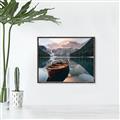 Picture of Boat 17 _GroupedProduct_Rectangle_Landscape_Photography _GroupedProduct_Rectangle_Landscape_Canvas_Framed_