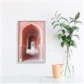 Picture of Pink Architecture _GroupedProduct_Rectangle_Portrait_Photography _GroupedProduct_Rectangle_Portrait_Canvas_Framed_