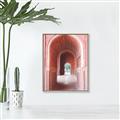 Picture of Pink Architecture _GroupedProduct_Rectangle_Portrait_Photography _GroupedProduct_Rectangle_Portrait_Canvas_Framed_