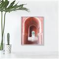 Picture of Pink Architecture _GroupedProduct_Rectangle_Portrait_Photography _GroupedProduct_Rectangle_Portrait_Canvas_Framed_