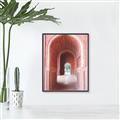 Picture of Pink Architecture _GroupedProduct_Rectangle_Portrait_Photography _GroupedProduct_Rectangle_Portrait_Canvas_Framed_