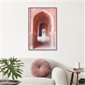 Picture of Pink Architecture _GroupedProduct_Rectangle_Portrait_Photography _GroupedProduct_Rectangle_Portrait_Canvas_Framed_