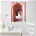 Picture of Pink Architecture _GroupedProduct_Rectangle_Portrait_Photography _GroupedProduct_Rectangle_Portrait_Canvas_Framed_