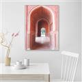 Picture of Pink Architecture _GroupedProduct_Rectangle_Portrait_Photography _GroupedProduct_Rectangle_Portrait_Canvas_Framed_