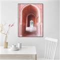 Picture of Pink Architecture _GroupedProduct_Rectangle_Portrait_Photography _GroupedProduct_Rectangle_Portrait_Canvas_Framed_