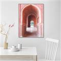 Picture of Pink Architecture _GroupedProduct_Rectangle_Portrait_Photography _GroupedProduct_Rectangle_Portrait_Canvas_Framed_