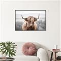 Picture of Hairy Brown _GroupedProduct_Rectangle_Landscape_Photography _GroupedProduct_Rectangle_Landscape_Canvas_Framed_
