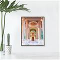 Picture of Multicoloured Hallway _GroupedProduct_Rectangle_Portrait_Photography _GroupedProduct_Rectangle_Portrait_Canvas_Framed_