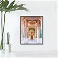 Picture of Multicoloured Hallway _GroupedProduct_Rectangle_Portrait_Photography _GroupedProduct_Rectangle_Portrait_Canvas_Framed_