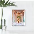 Picture of Multicoloured Hallway _GroupedProduct_Rectangle_Portrait_Photography _GroupedProduct_Rectangle_Portrait_Canvas_Framed_