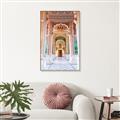 Picture of Multicoloured Hallway _GroupedProduct_Rectangle_Portrait_Photography _GroupedProduct_Rectangle_Portrait_Canvas_Framed_