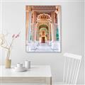 Picture of Multicoloured Hallway _GroupedProduct_Rectangle_Portrait_Photography _GroupedProduct_Rectangle_Portrait_Canvas_Framed_