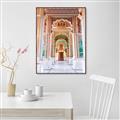 Picture of Multicoloured Hallway _GroupedProduct_Rectangle_Portrait_Photography _GroupedProduct_Rectangle_Portrait_Canvas_Framed_