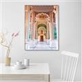 Picture of Multicoloured Hallway _GroupedProduct_Rectangle_Portrait_Photography _GroupedProduct_Rectangle_Portrait_Canvas_Framed_