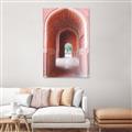 Picture of Pink Architecture _GroupedProduct_Rectangle_Portrait_Photography _GroupedProduct_Rectangle_Portrait_Unframed_Print_Only_
