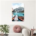 Picture of Waiting boats _GroupedProduct_Rectangle_Portrait_Photography _GroupedProduct_Rectangle_Portrait_Unframed_Print_Only_