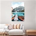 Picture of Waiting boats _GroupedProduct_Rectangle_Portrait_Photography _GroupedProduct_Rectangle_Portrait_Unframed_Print_Only_