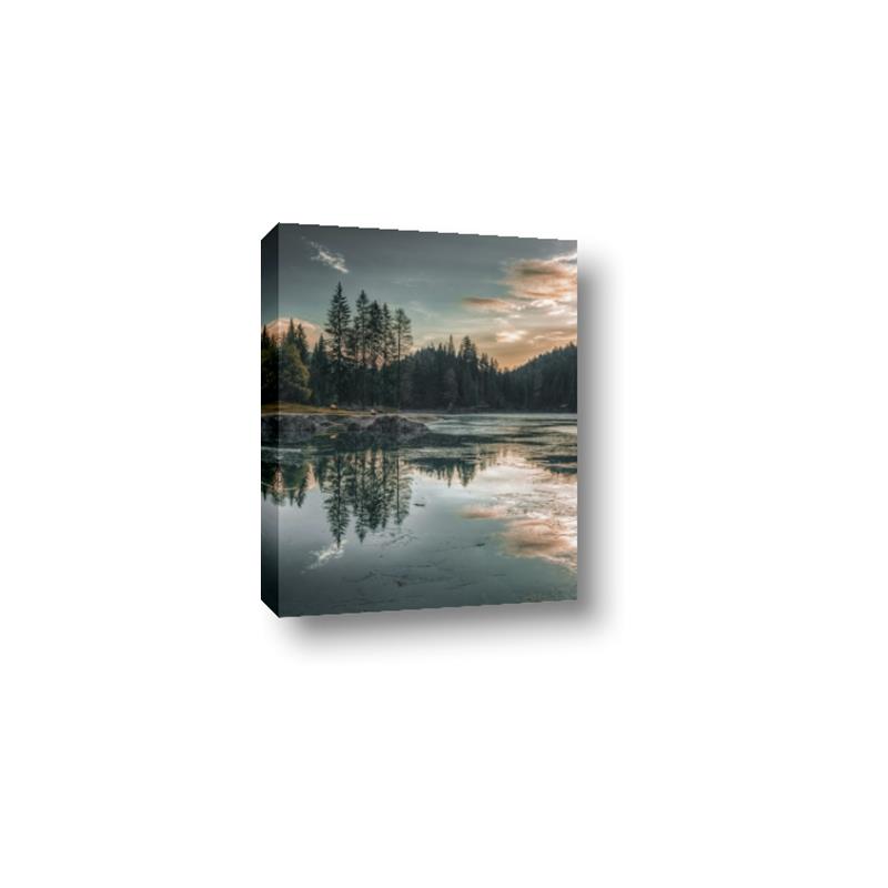Picture of Cottage Lake _GroupedProduct_Rectangle_Portrait_Photography _GroupedProduct_Rectangle_Portrait_Canvas_