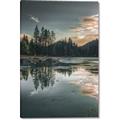 Picture of Cottage Lake _GroupedProduct_Rectangle_Portrait_Photography _GroupedProduct_Rectangle_Portrait_Canvas_