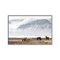 Picture of Wild Horses _GroupedProduct_Rectangle_Landscape_Photography _GroupedProduct_Rectangle_Landscape_Canvas_Framed_