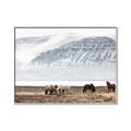 Picture of Wild Horses _GroupedProduct_Rectangle_Landscape_Photography _GroupedProduct_Rectangle_Landscape_Canvas_Framed_