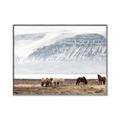 Picture of Wild Horses _GroupedProduct_Rectangle_Landscape_Photography _GroupedProduct_Rectangle_Landscape_Canvas_Framed_