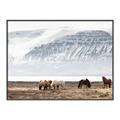 Picture of Wild Horses _GroupedProduct_Rectangle_Landscape_Photography _GroupedProduct_Rectangle_Landscape_Canvas_Framed_
